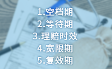 投保后更应该注意这些关键期